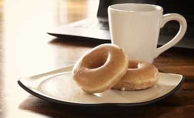Order 2 Donuts and Coffee food online from Donut Time store, Abilene on bringmethat.com