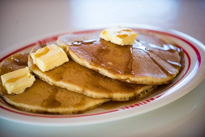 Order Golden Brown Pancakes food online from National Coney Island store, Grosse Pointe on bringmethat.com