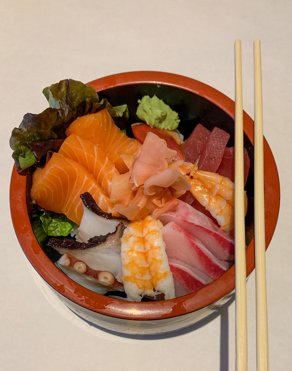 Order Chirashi Bowl  food online from Shiroi Sushi store, Glenview on bringmethat.com