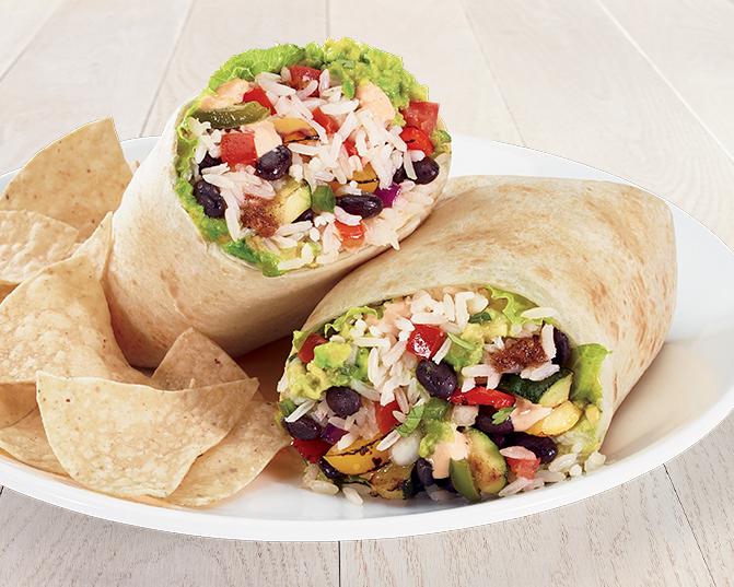 Order Veggie Burrito food online from Sc Ranch Market store, San Clemente on bringmethat.com