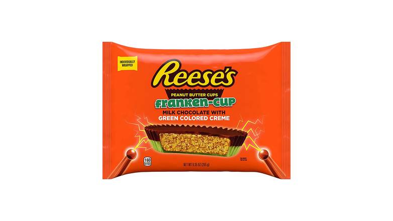 Order Reese`S Peanut Butter Franken-Cup Milk Chocolate Cups food online from Route 7 Food Mart store, Norwalk on bringmethat.com