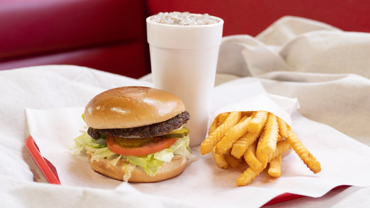 Order 1. Fancy Burger Combo food online from Fancy Burger store, Fresno on bringmethat.com