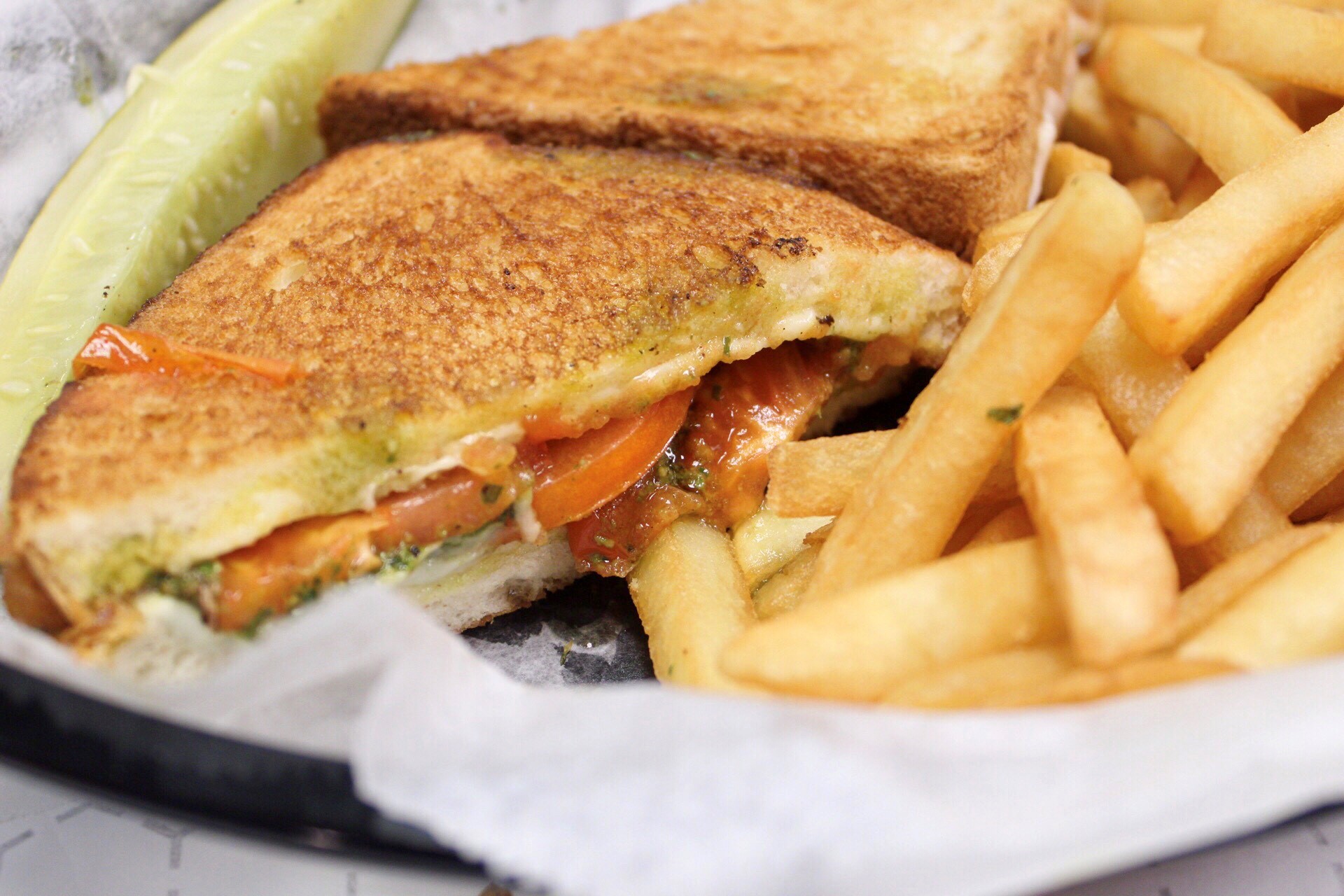 Order Caprese Grilled Cheese food online from Sofiabella Pizzeria store, Bensalem on bringmethat.com