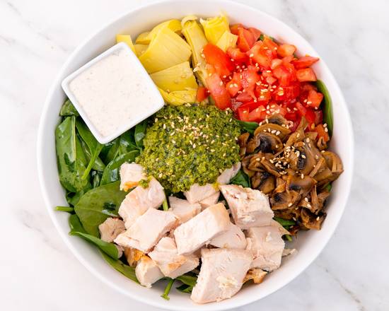 Order Thrive Pesto Salad food online from Thrive Kitchen store, Chicago on bringmethat.com