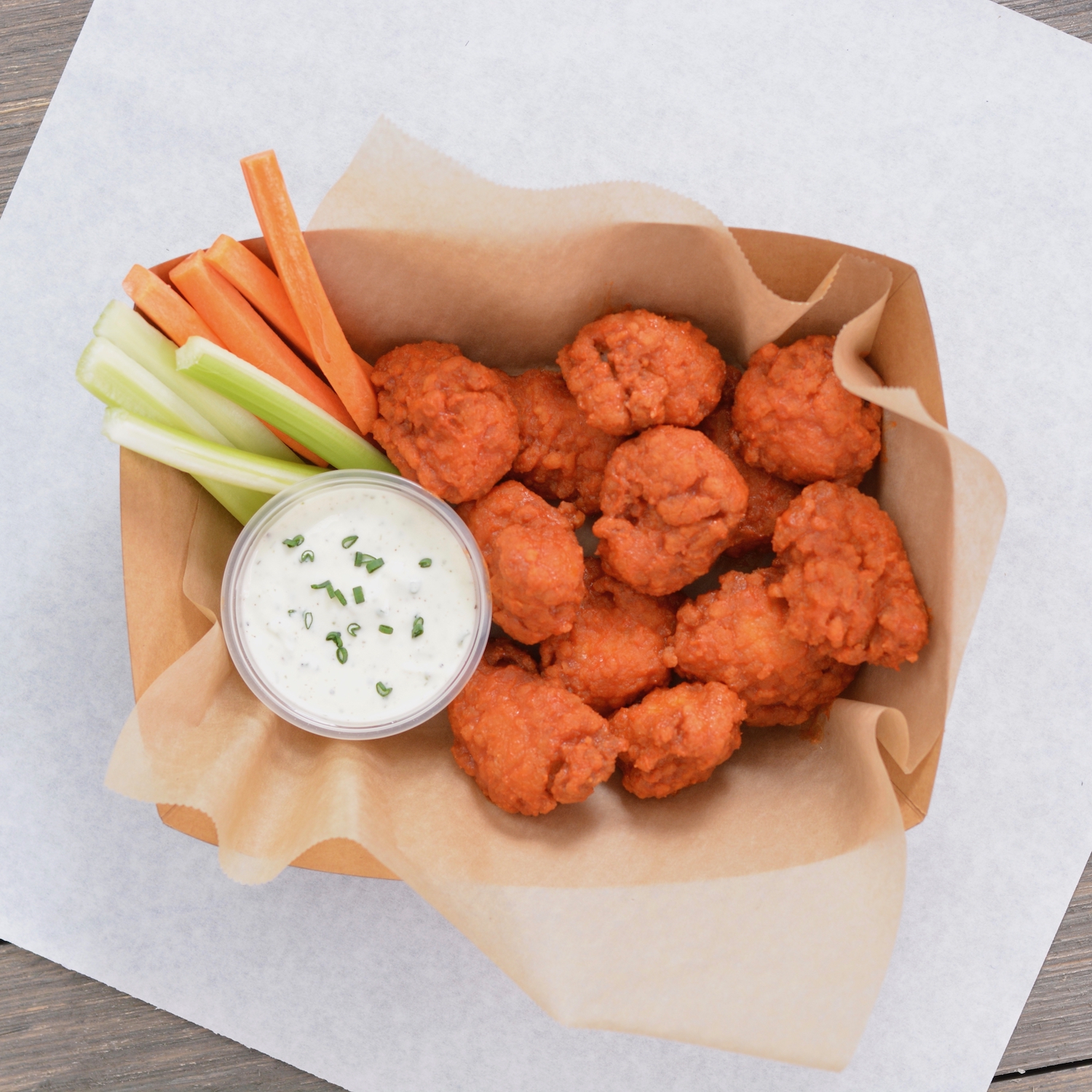 Order 12 Crispy Boneless Wings Combo food online from Wildcard Wings store, Hutto on bringmethat.com