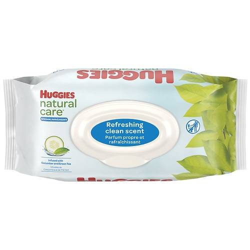 Order Huggies Refreshing Clean Refreshing Baby Wipes Cucumber & Green Tea - 56.0 ea food online from Walgreens store, FAIRBANKS on bringmethat.com
