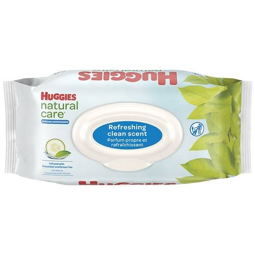 Order Huggies Refreshing Clean Refreshing Baby Wipes Cucumber & Green Tea - 56.0 ea food online from Walgreens store, Austin on bringmethat.com