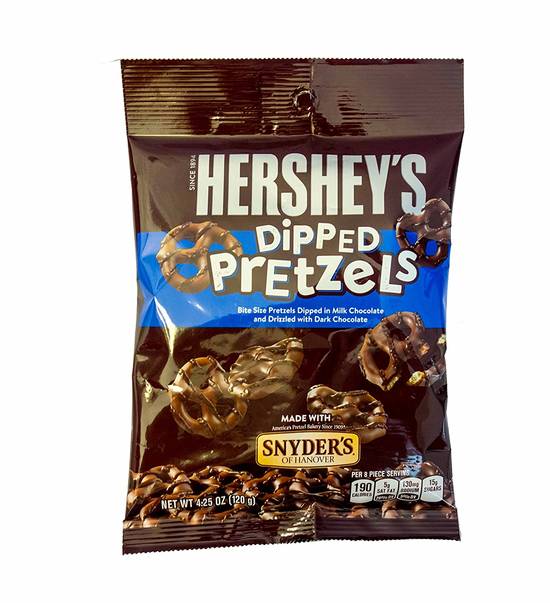 Order Hershey'S Dipped Pretzels food online from Pepack Sunoco store, Peapack on bringmethat.com