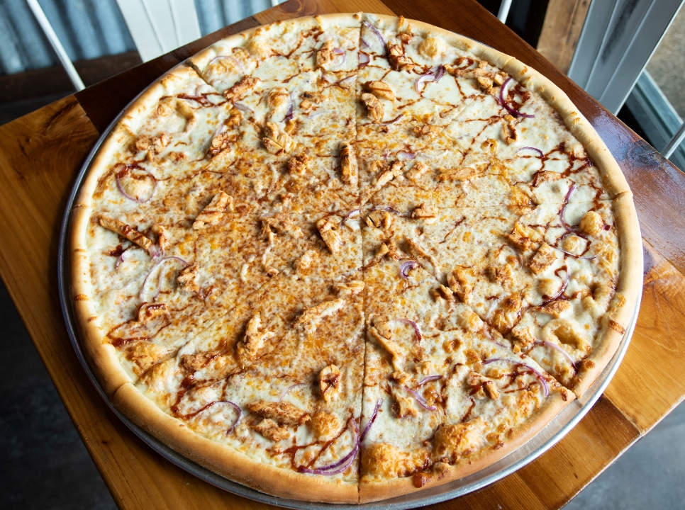 Order 30 Inch - BBQ Chicken food online from Fat Boy Pizza store, Metairie on bringmethat.com