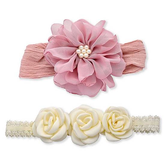 Order Khristie® 2-Pack Floral and Pearl Headbands food online from Bed Bath & Beyond store, Lancaster on bringmethat.com