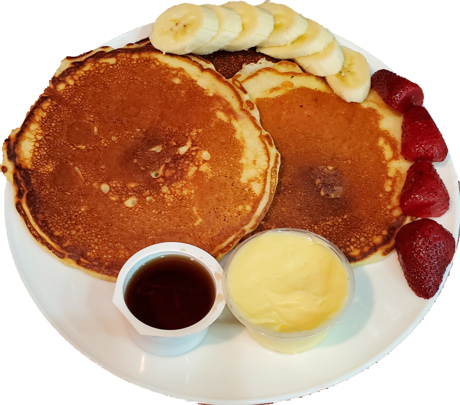 Order Flavored Pancakes food online from Green Olive store, New York on bringmethat.com