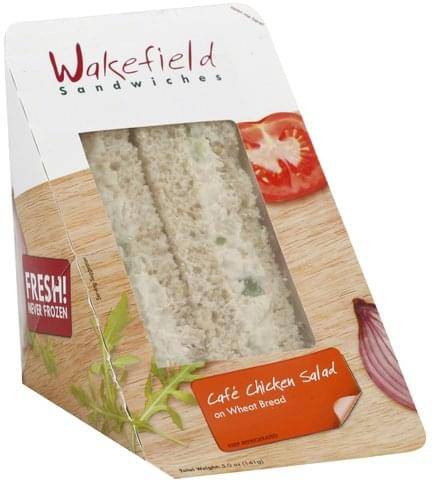 Order Wakefield On Wheat Bread Cafe Chicken Salad food online from Exxon Food Mart store, Port Huron on bringmethat.com