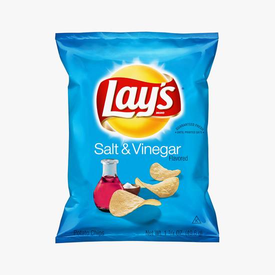 Order Lay's Salt & Vinegar Flavored Potato Chips food online from Tucker Market & Deli store, Torrance on bringmethat.com