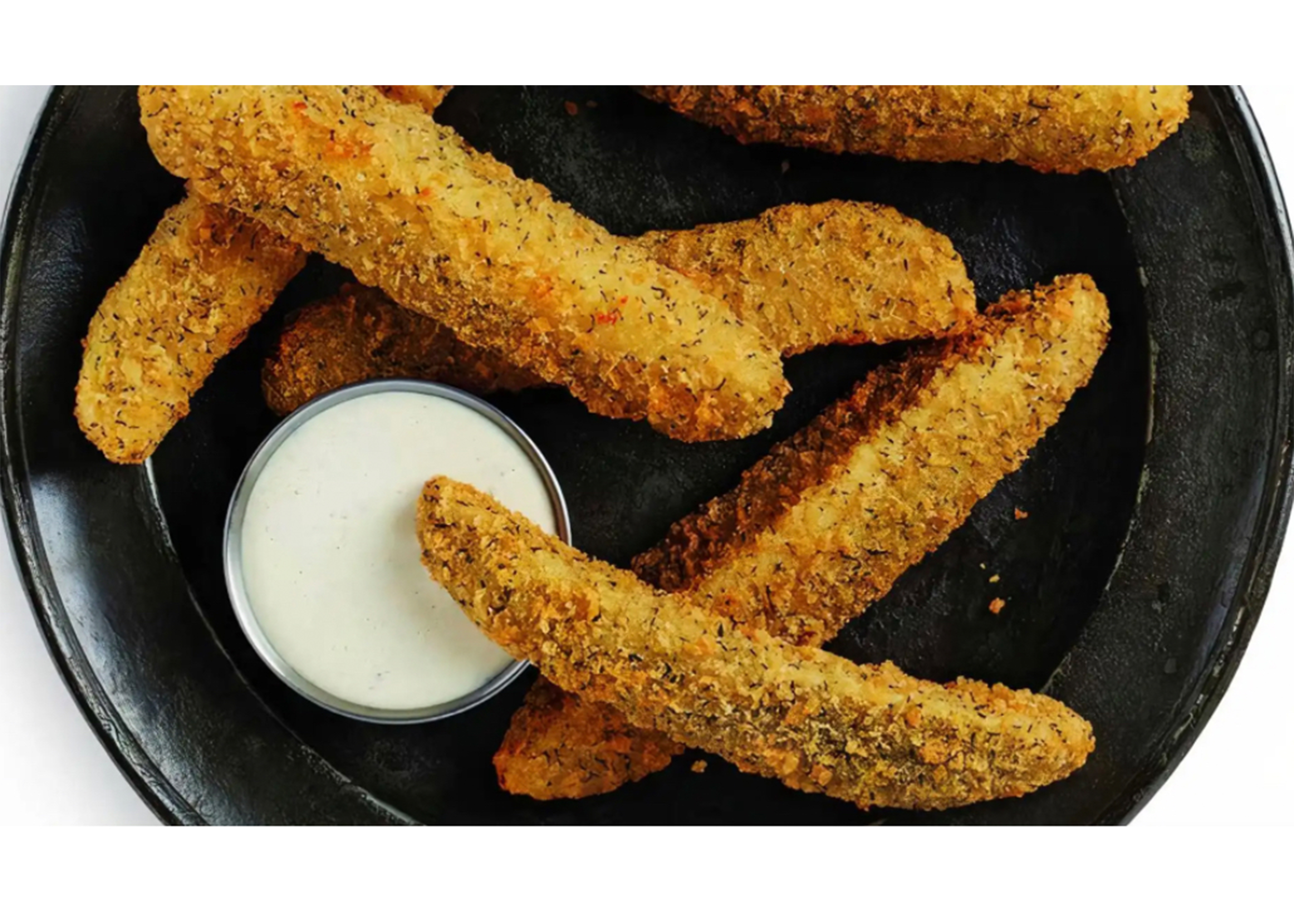 Order Fried Pickles food online from Gurty Burgers & Deli store, Newton on bringmethat.com