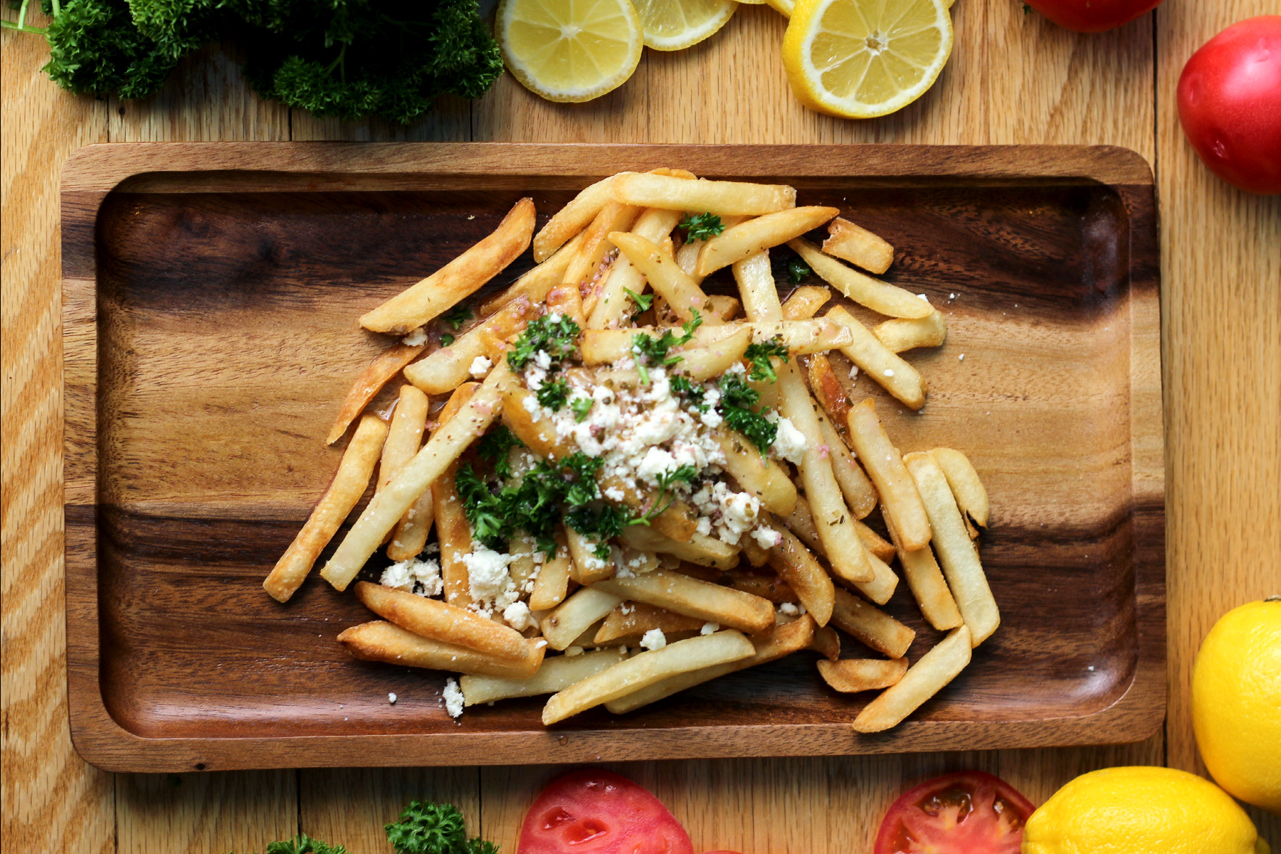 Order Greek Fries food online from Kabob It store, Bowling Green on bringmethat.com