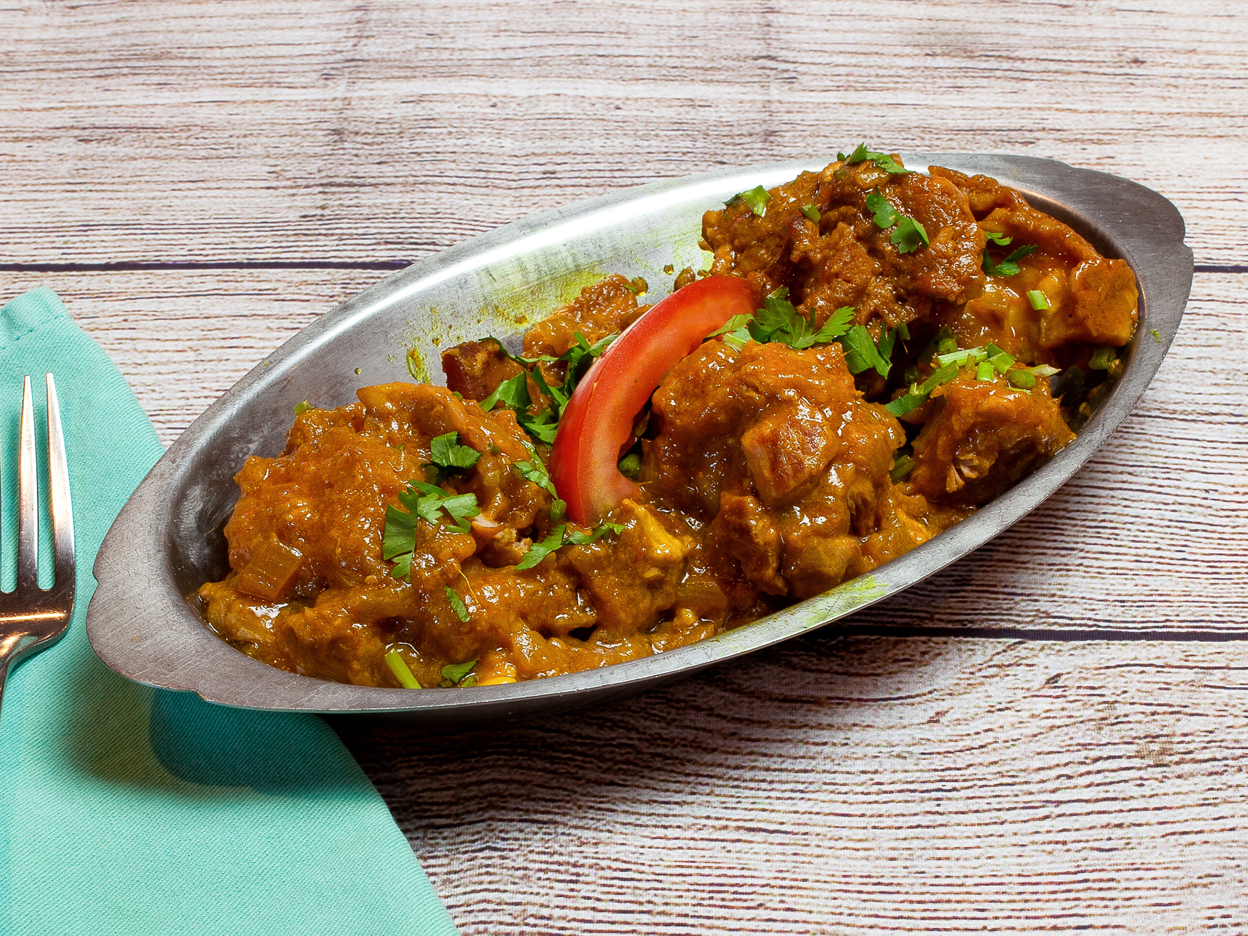 Order Chicken Curry food online from Flavors Of India store, Hesperia on bringmethat.com