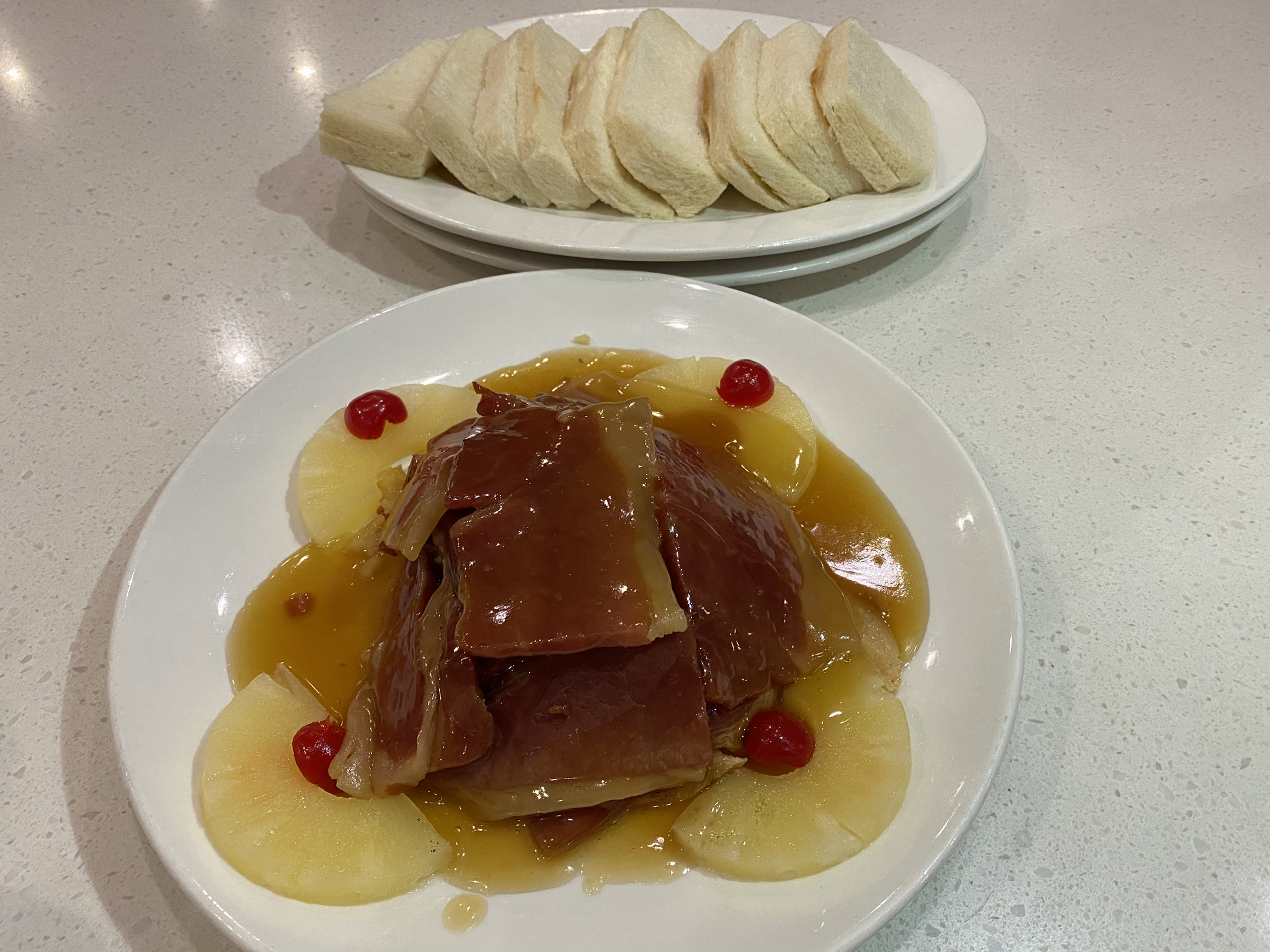Order 46. Preserved Ham in Honey Sauce food online from Jiang Nan Spring store, Alhambra on bringmethat.com