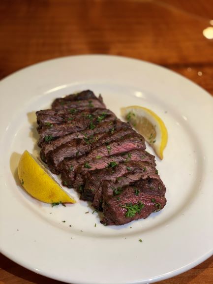 Order S/ Steak ala carte food online from George's Greek Cafe store, Long Beach on bringmethat.com