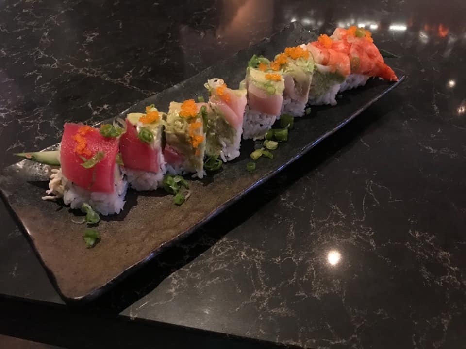 Order Rainbow Roll food online from Alice store, Dallas on bringmethat.com