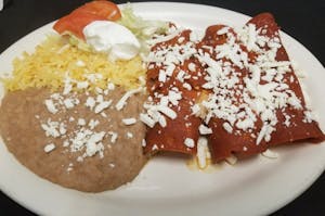 Order Enchiladas Rancheras Dinner food online from Mexico Restaurant store, Des Plaines on bringmethat.com