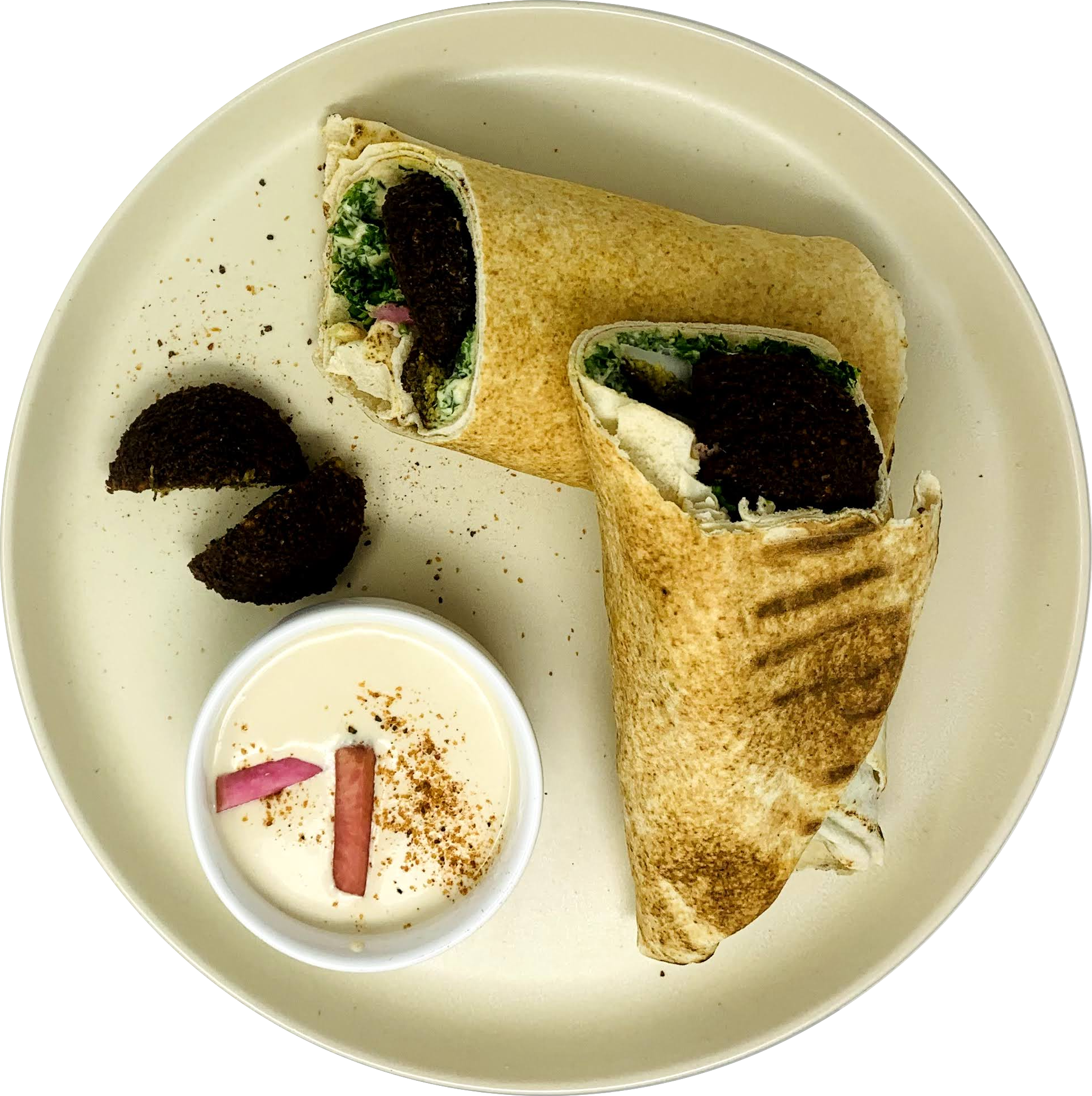 Order Falafel Wrap food online from Levant Kitchen store, Canton on bringmethat.com