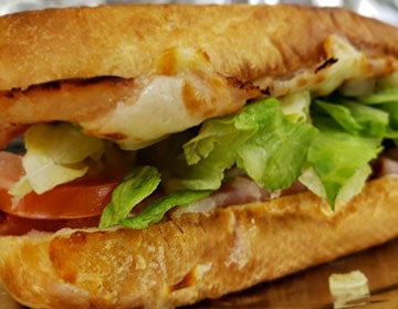 Order Ham & Cheese Sub food online from Uncle John Pizza store, Grand Prairie on bringmethat.com