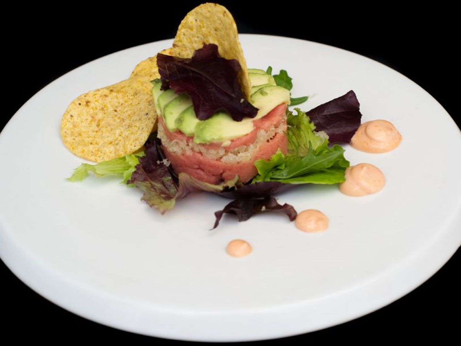 Order Nacho Tartar food online from cafe muscat store, Fresh Meadows on bringmethat.com
