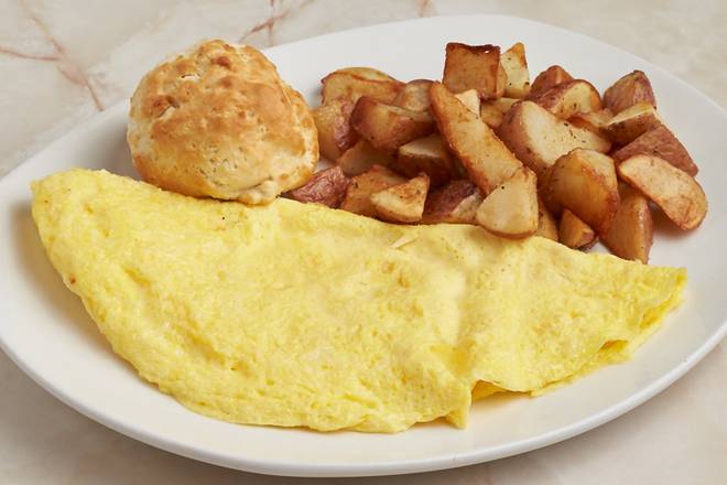 Order Jack Cheddar Cheese Omelette food online from Silver Diner store, Cherry Hill on bringmethat.com
