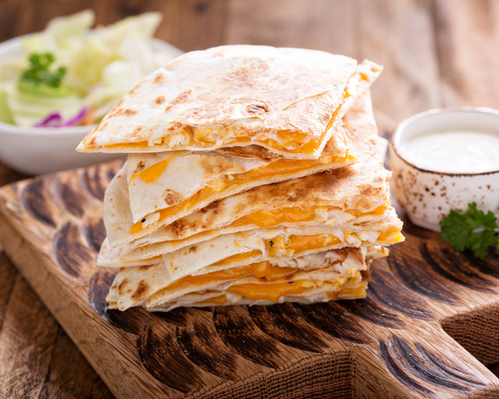 Order Cheese Quesadilla food online from The Burrito Snob store, Woodland on bringmethat.com