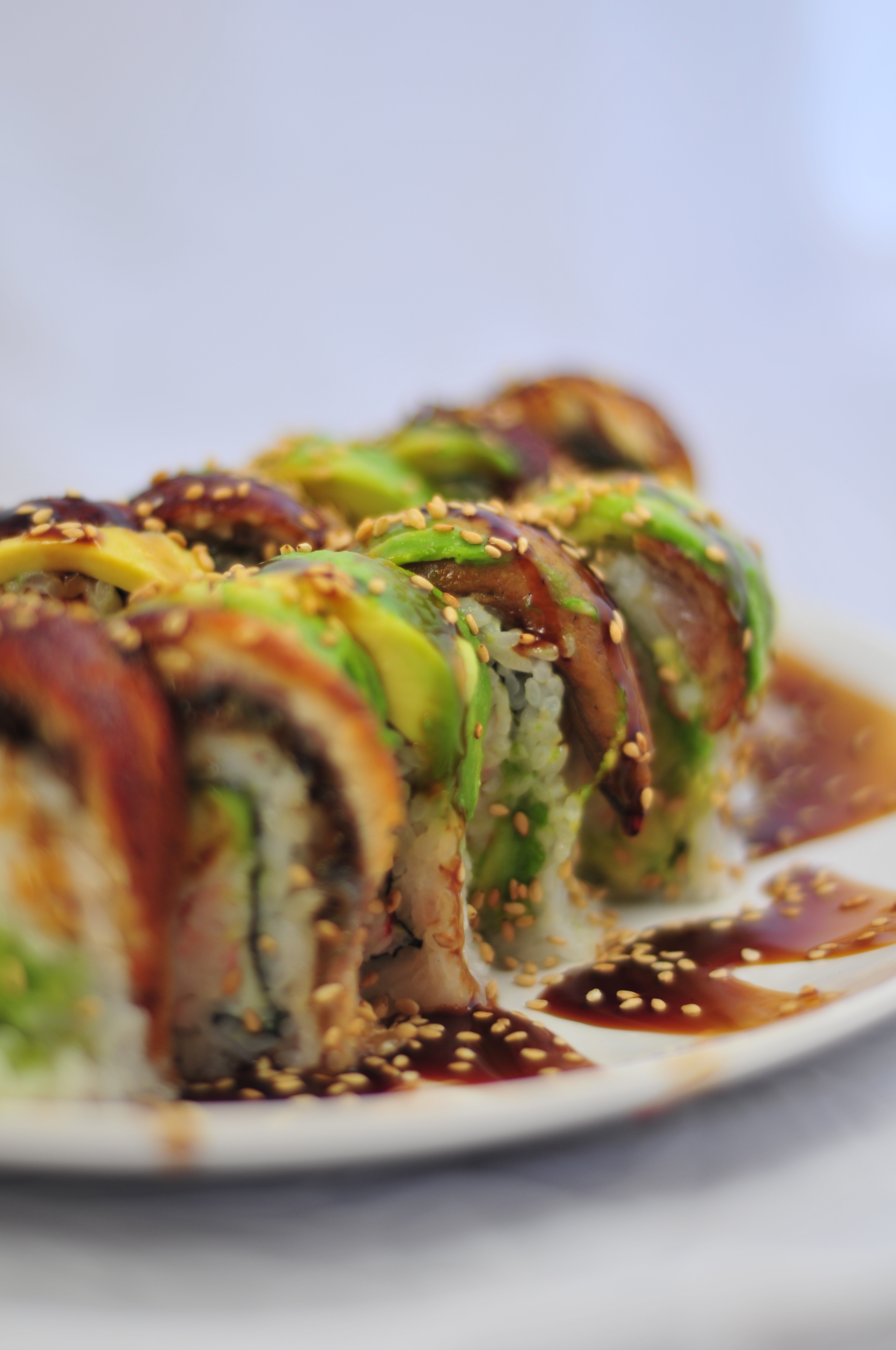 Order 10 Piece Snake Roll food online from Sushi Kokku store, Pismo Beach on bringmethat.com