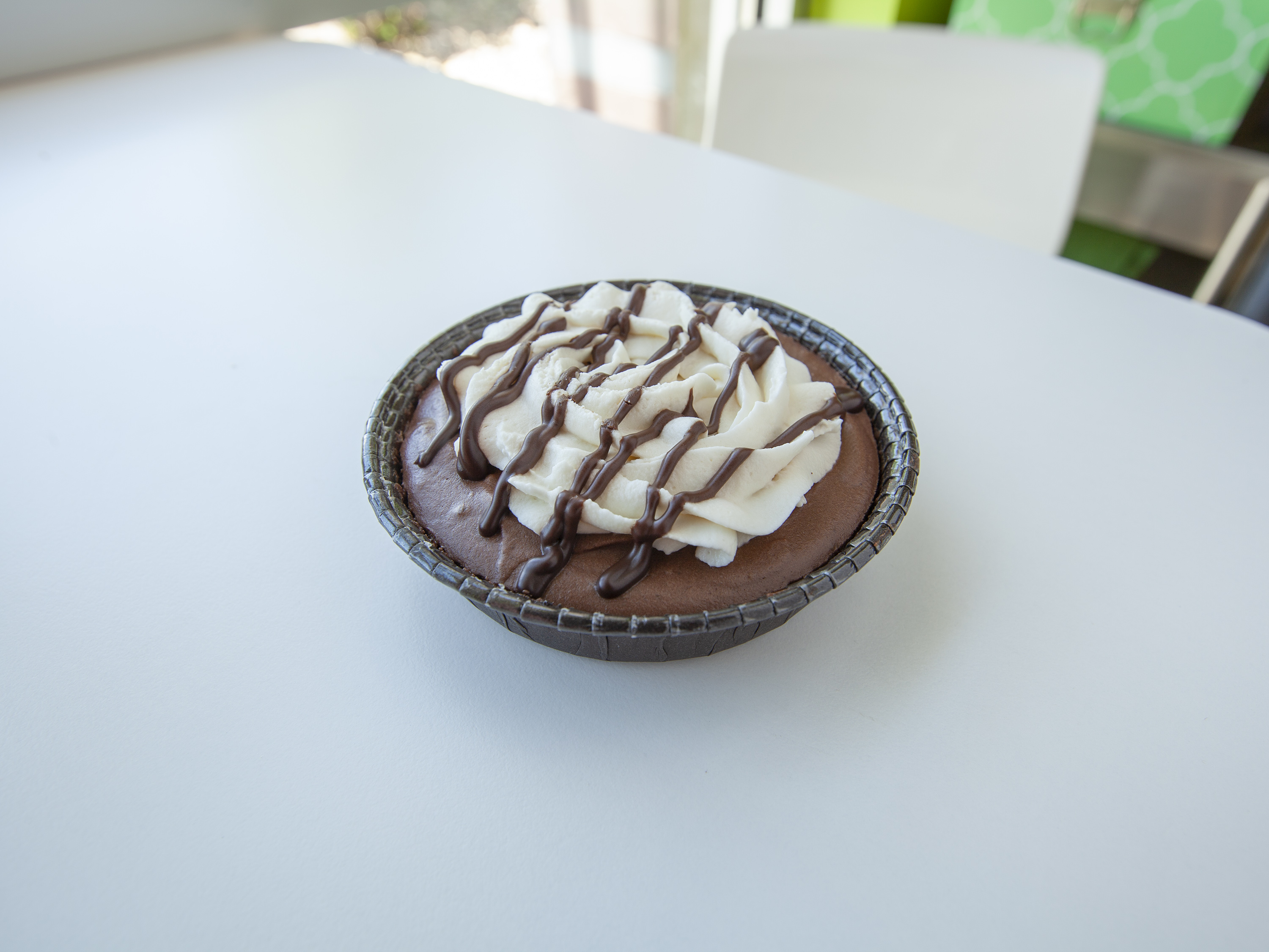 Order 4" Mini Chocolate Truffle  Pie food online from The Dessert Stand store, Westminster on bringmethat.com