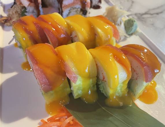 Order Mango Tango Roll food online from Asian Bistro store, Antioch on bringmethat.com