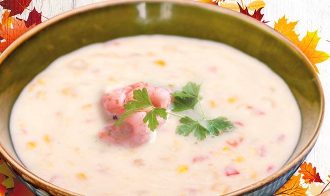 Order Shrimp & Corn Chowder Soup food online from Cosi store, Wilmington on bringmethat.com