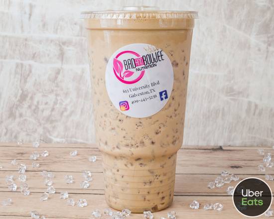 Order Vanilla Iced Coffee food online from Bad & Boujee Nutrition store, Galveston on bringmethat.com