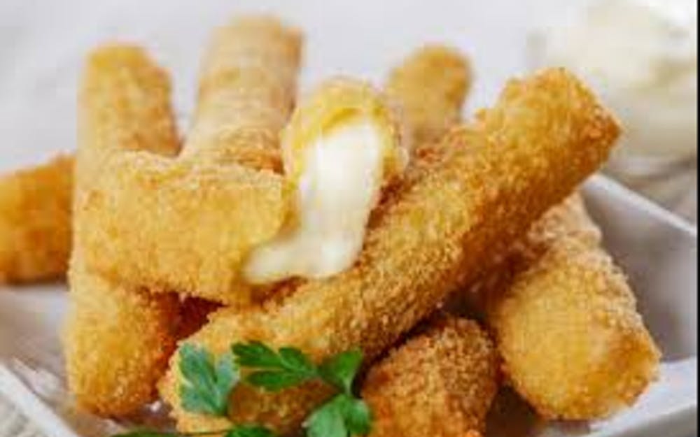 Order Mozzarella Sticks - 8 Pieces food online from Golden $5 Pizza & Wings store, Colton on bringmethat.com