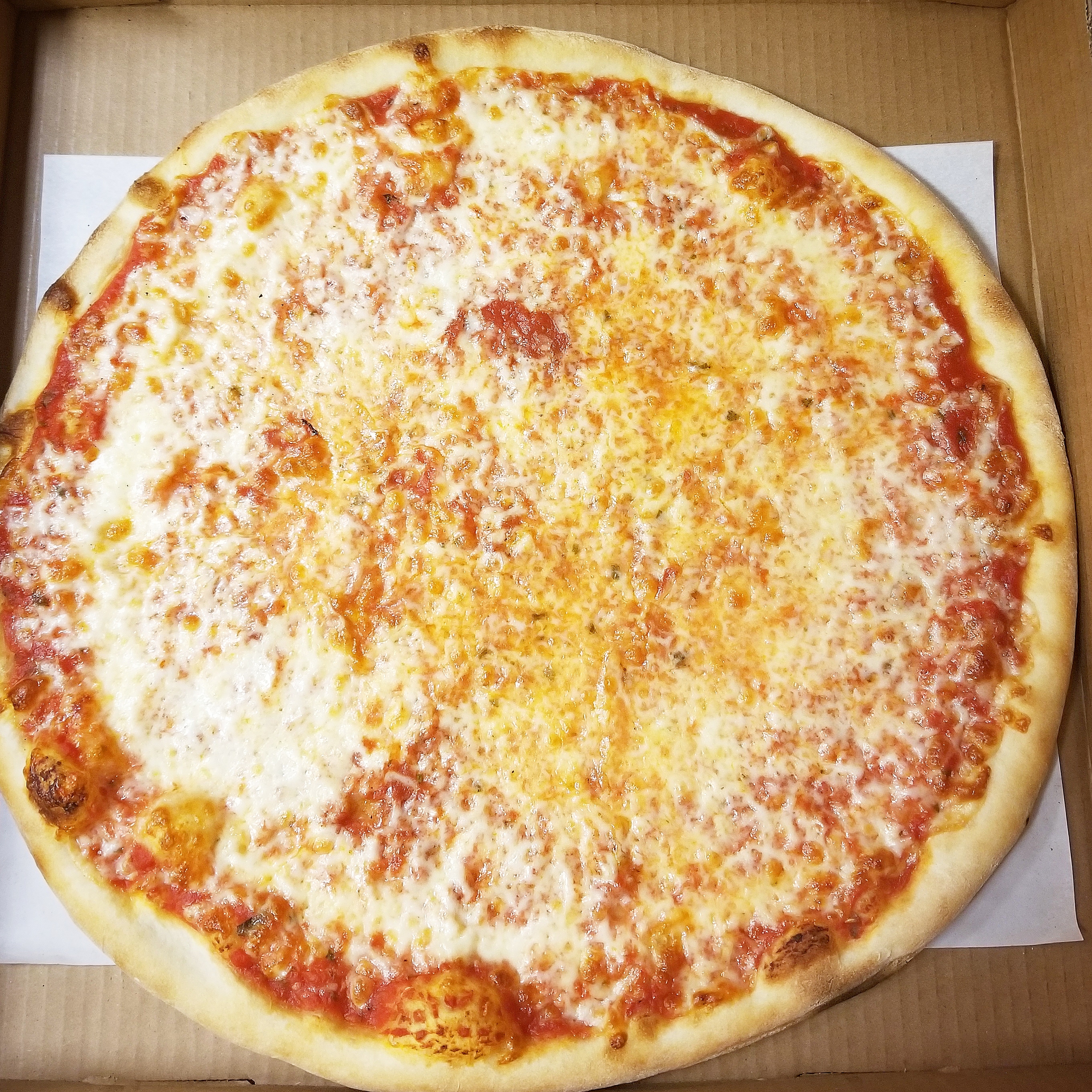 Order Cheese Pizza food online from Pizza Mia store, Newburgh on bringmethat.com