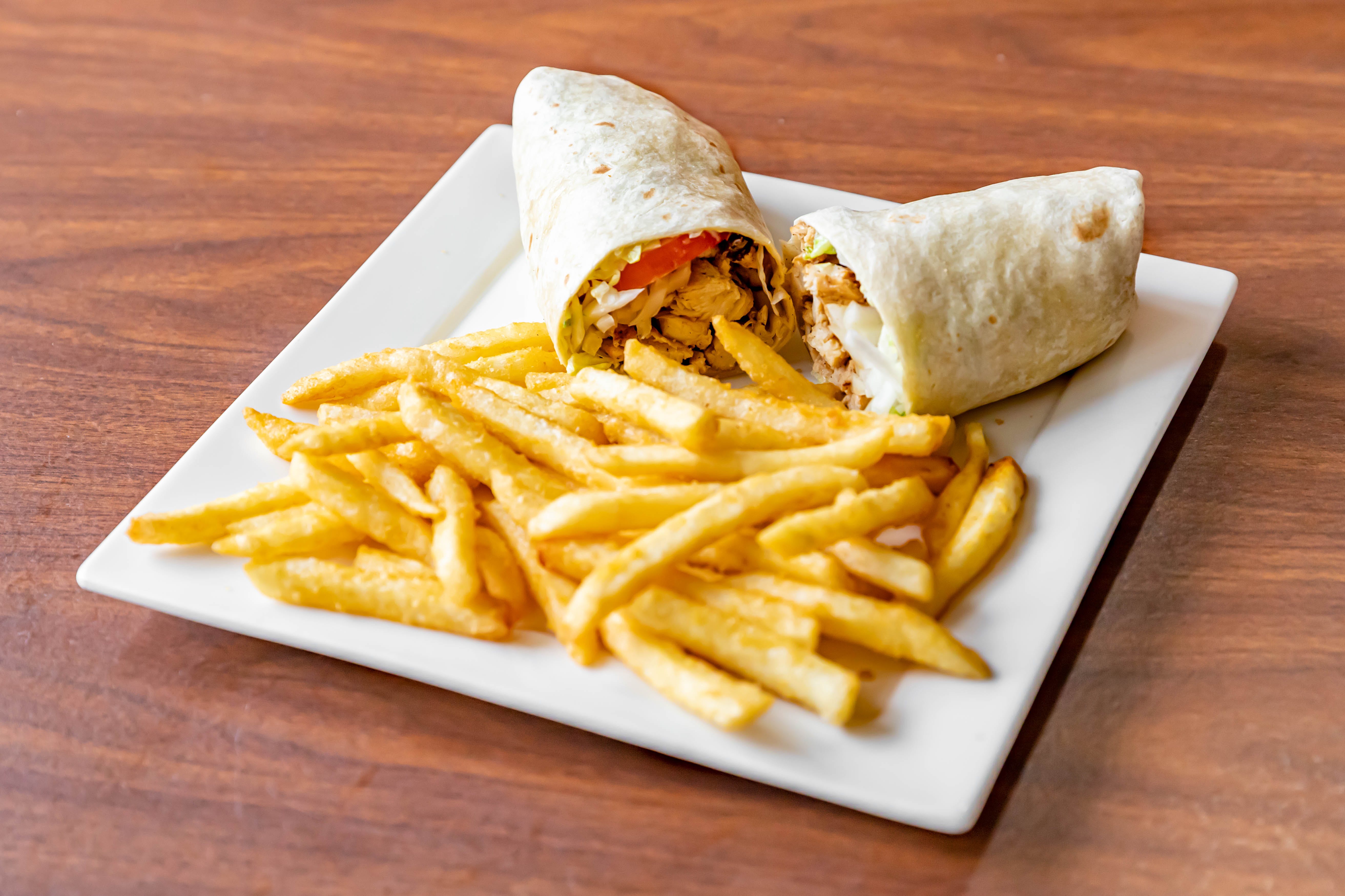 Order Grilled Chicken Wrap - Wrap food online from Jack Pizzeria store, Phillipsburg on bringmethat.com