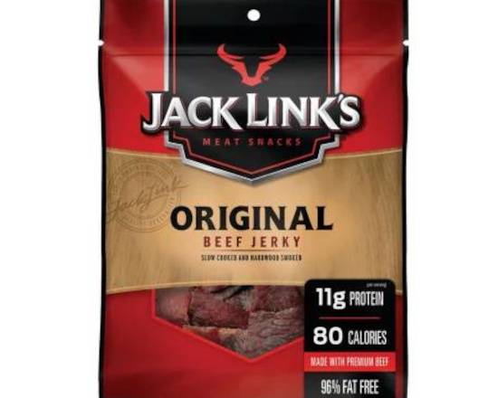 Order Jack Link's Meat Snacks Original Beef Jerky 3.25 oz food online from Central Liquor Market store, Los Angeles on bringmethat.com