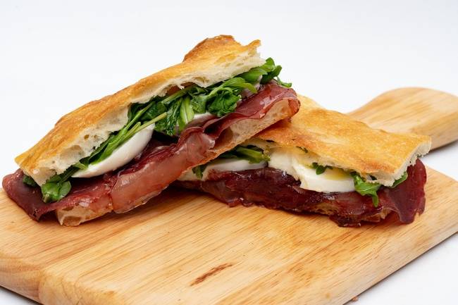 Order Calvana Sandwich - Regular Price food online from Prato bakery store, Jersey City on bringmethat.com