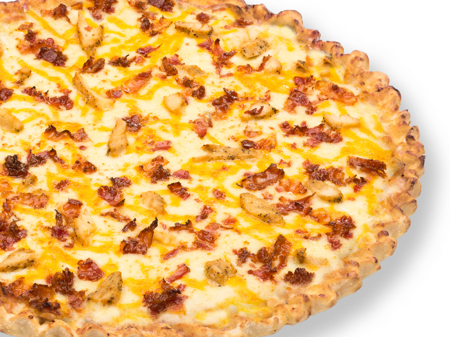 Order Chicken Bacon Ranch Pizza food online from Rascal House Pizza store, Euclid on bringmethat.com
