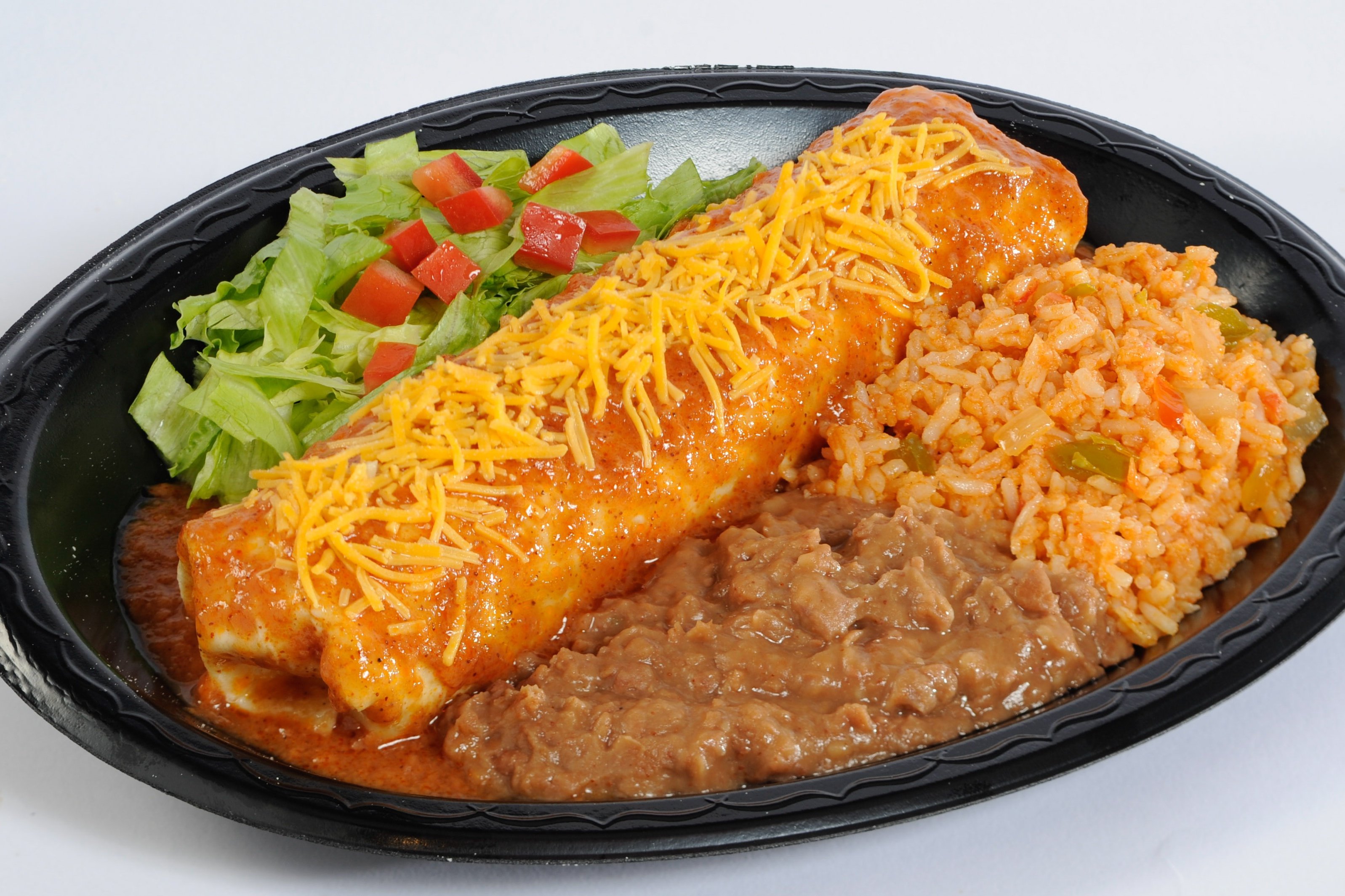 Order Meat Enchilada food online from Amigos / Kings Classic store, Lincoln on bringmethat.com