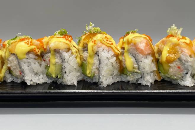 Order Lion King Roll food online from Party Sushi store, Berkeley on bringmethat.com