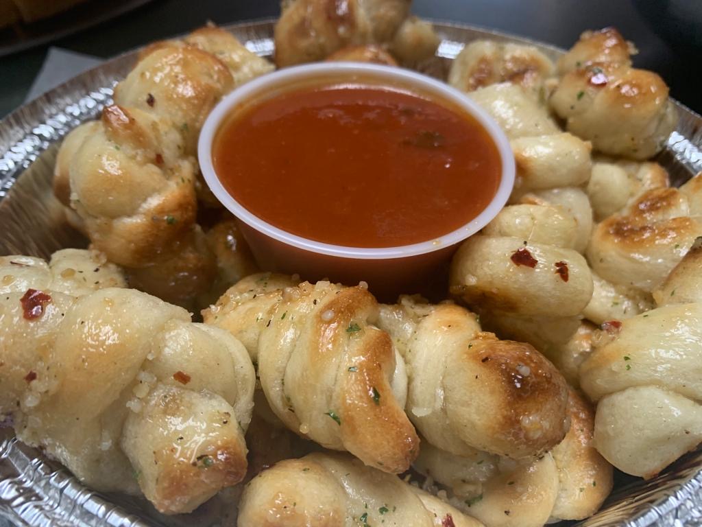 Order Garlic Knots food online from Tacos Pizza store, Bound Brook on bringmethat.com