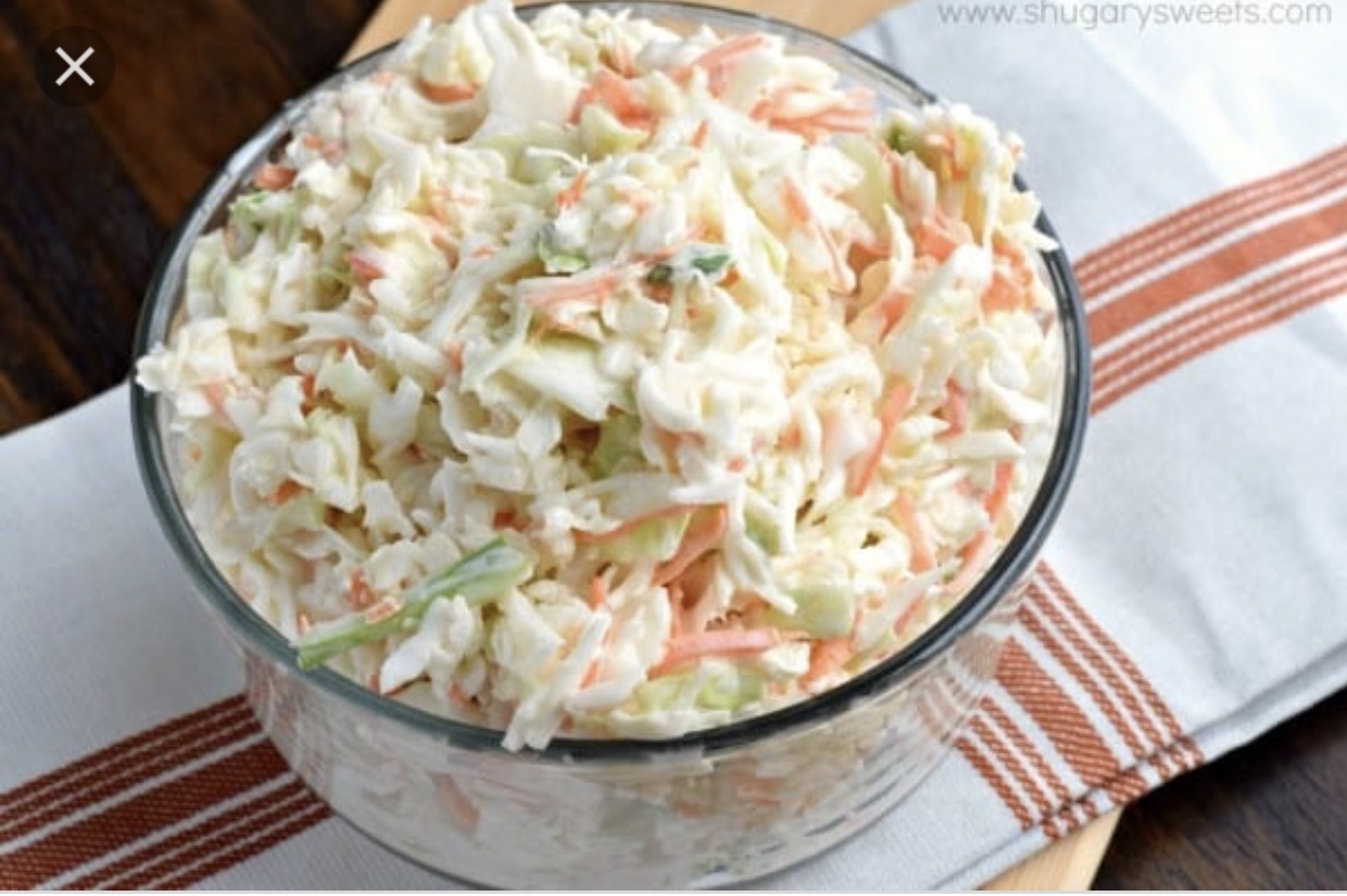 Order Coleslaw Salad food online from Kennedy Pizza & Fried Chicken store, Newark on bringmethat.com
