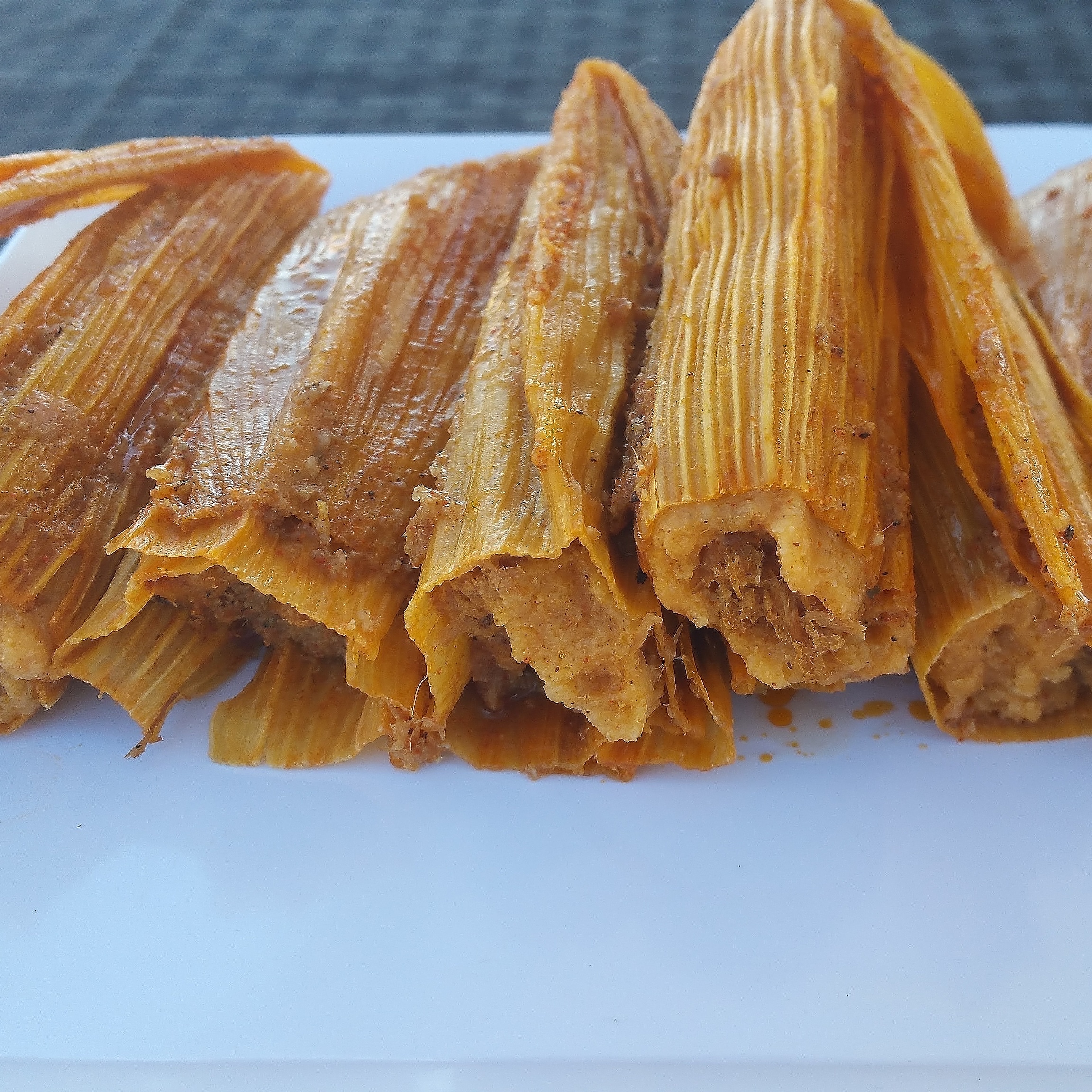 Order Mild Beef Hot Tamales food online from Cc Hot Tamales & Bbq store, Houston on bringmethat.com