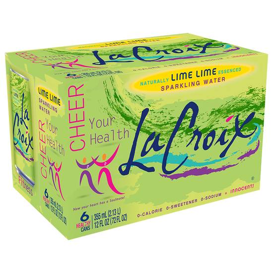 Order LACROIX LIME 6/12Z SPKL WT food online from Rite Aid store, PITTSBURGH on bringmethat.com