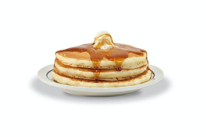 Order 55+ Buttermilk Pancakes food online from Ihop store, Sulphur Springs on bringmethat.com
