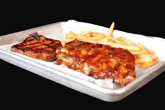 Order Sirloin & Baby Back Ribs food online from Aspen Tap House store, Champaign on bringmethat.com