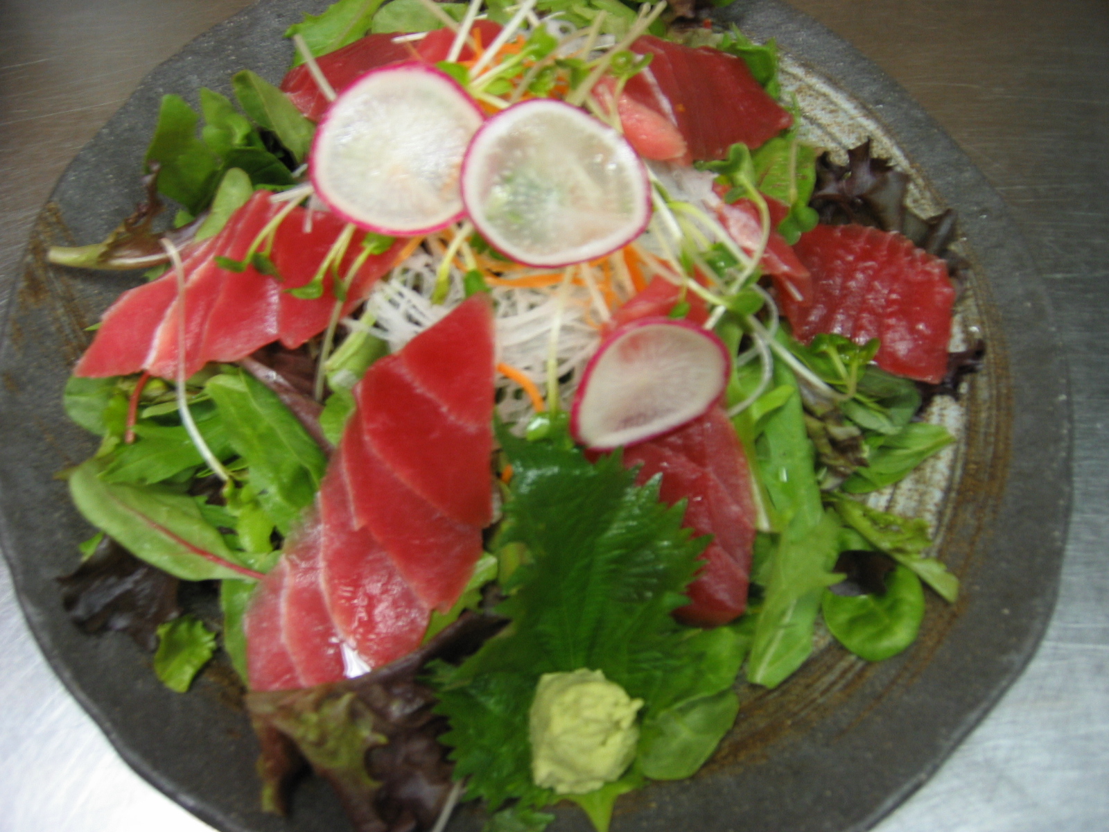 Order Tuna Sashimi Salad food online from Taiko store, Los Angeles on bringmethat.com