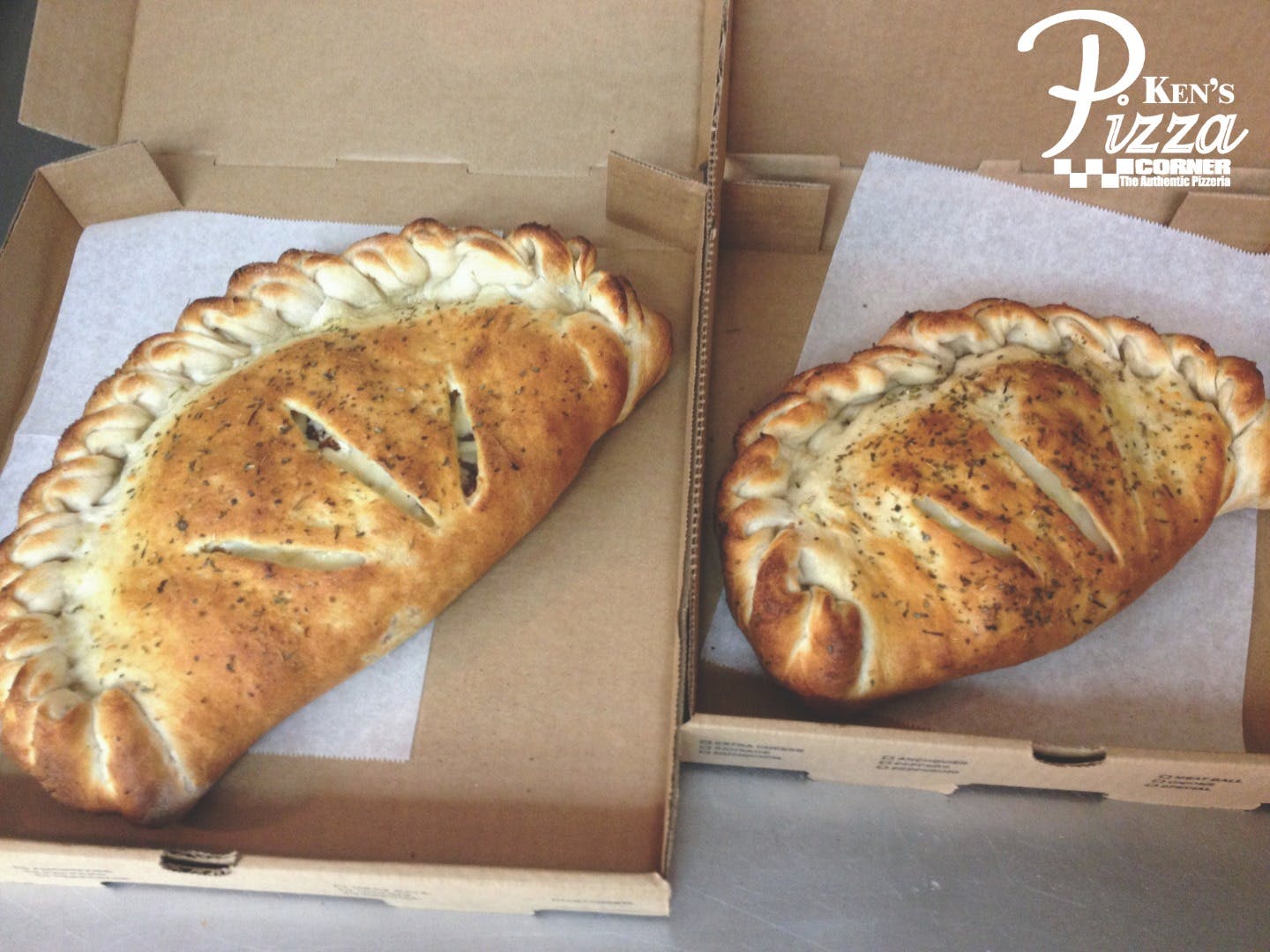Order Calzone - Small food online from Ken's Pizza store, West Henrietta on bringmethat.com